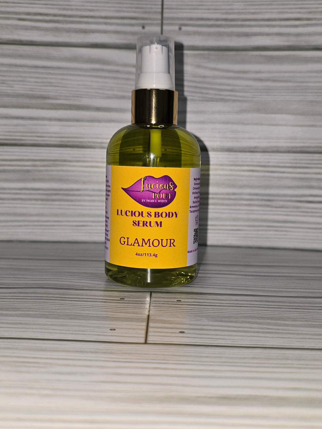 GLAMOUR 4oz body serum