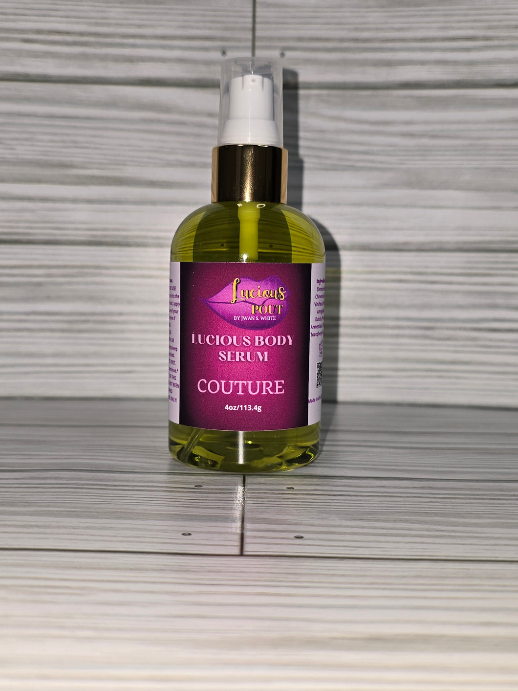 COUTURE 4oz body serum