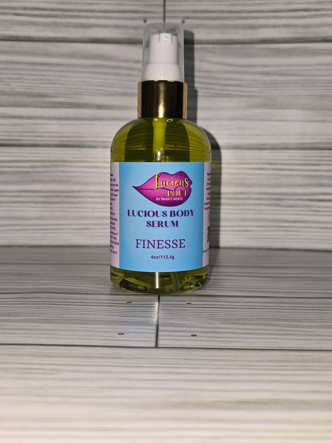 FINESSE 4oz body serum