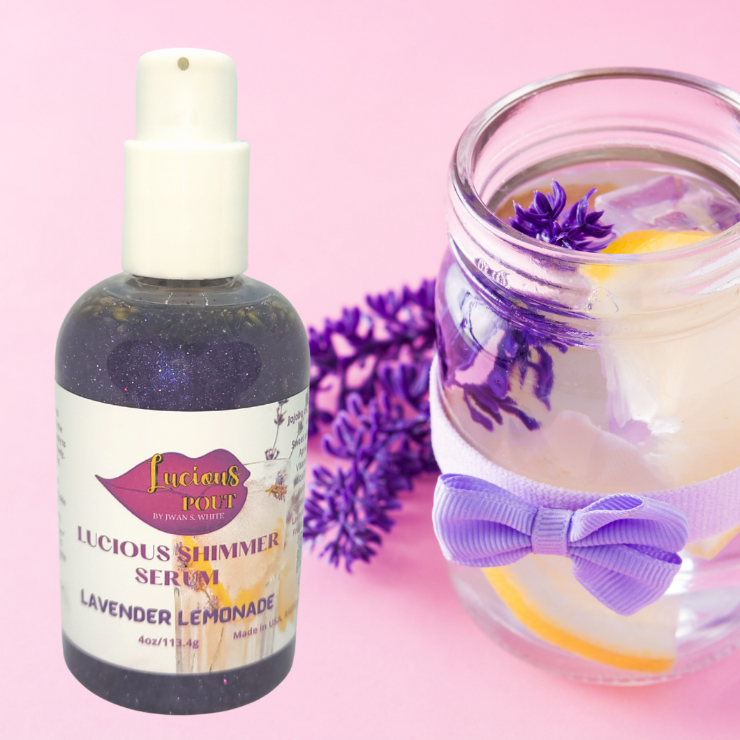 LAVENDER LEMONADE SHIMMER SERUM 4 oz