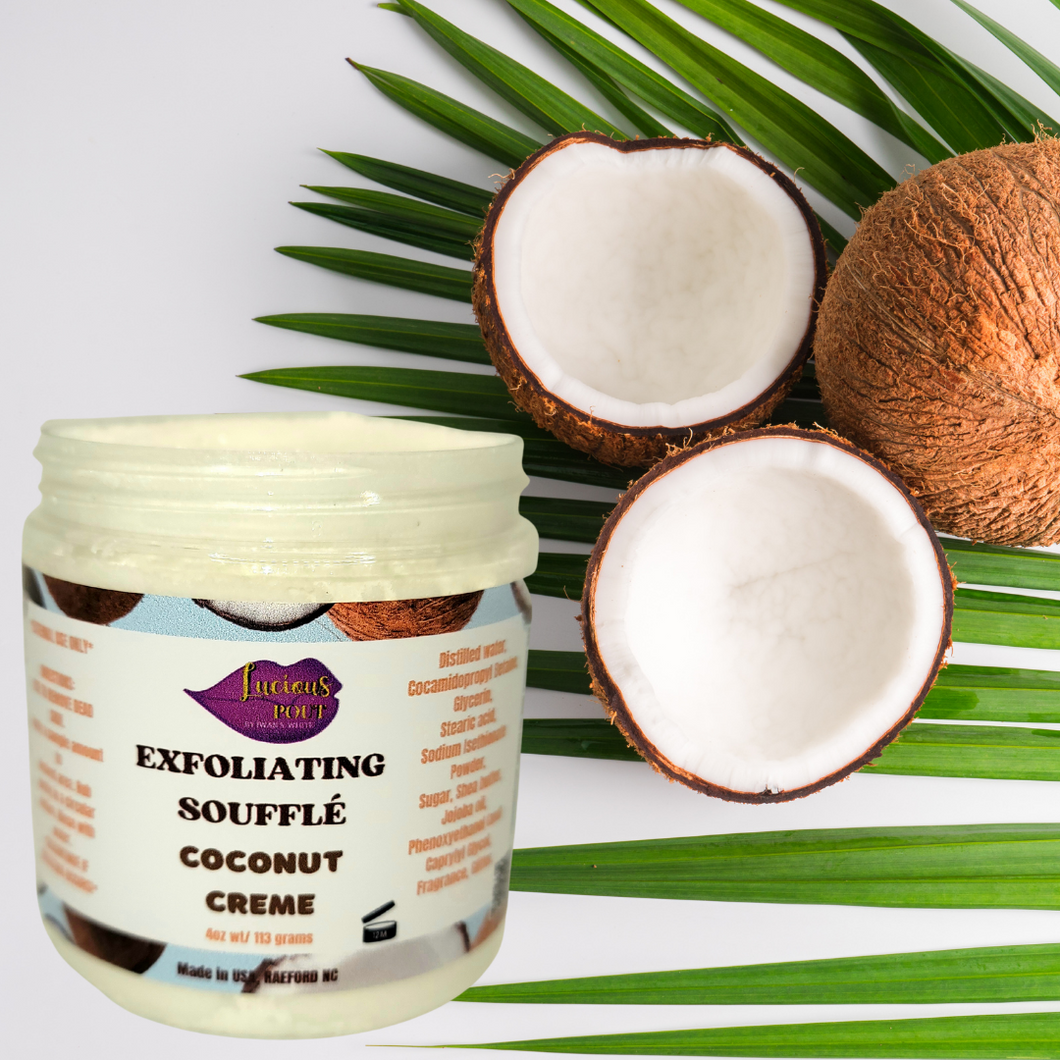 COCONUT CREME WHIPPED EXFOLIATING SOUFFLÉ